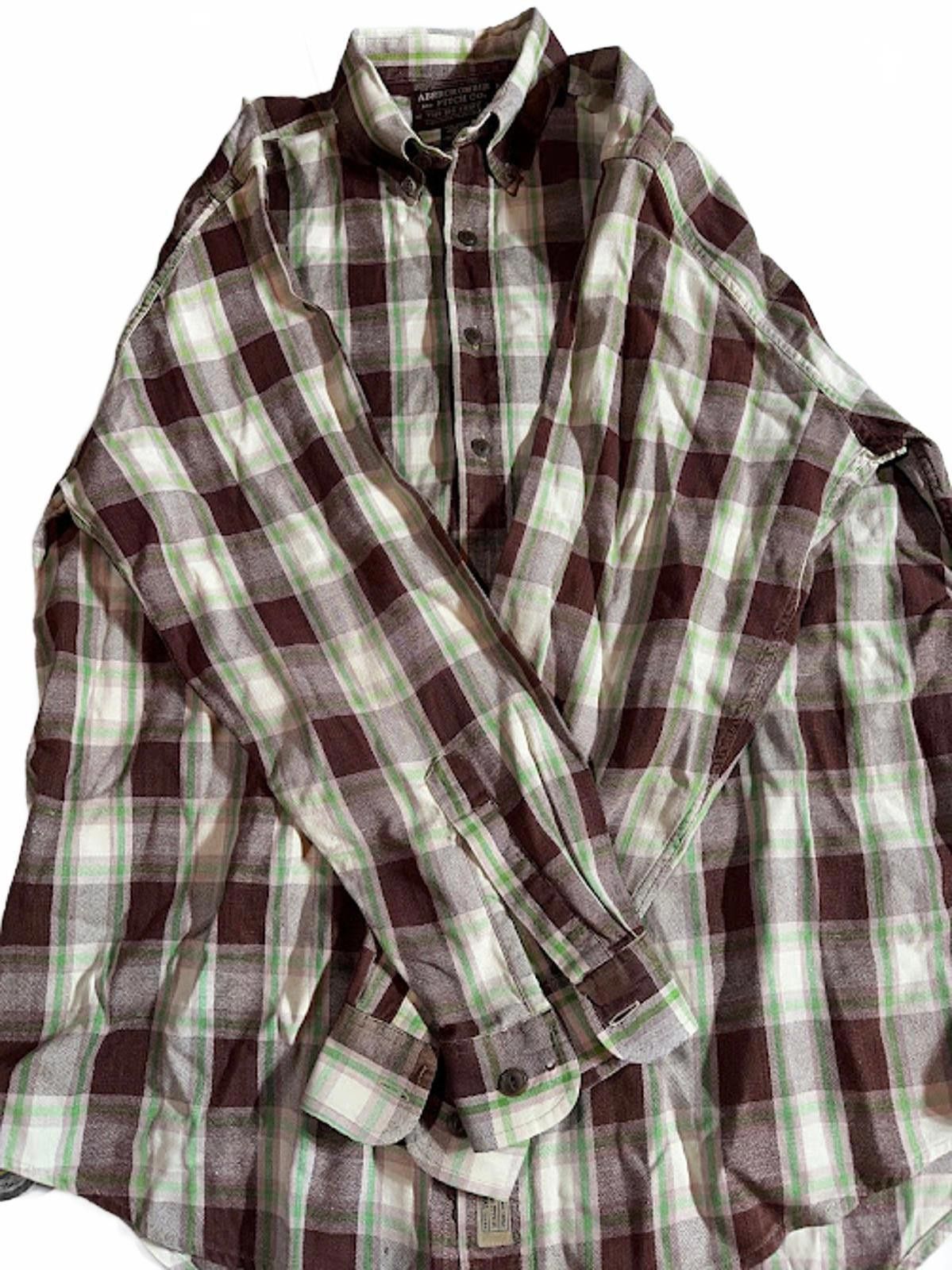 Abercrombie & Fitch Abercrombie & Fitch “The Big Shirt” Plaid Button-Down Size US M / EU 48-50 / 2 - 6 Thumbnail