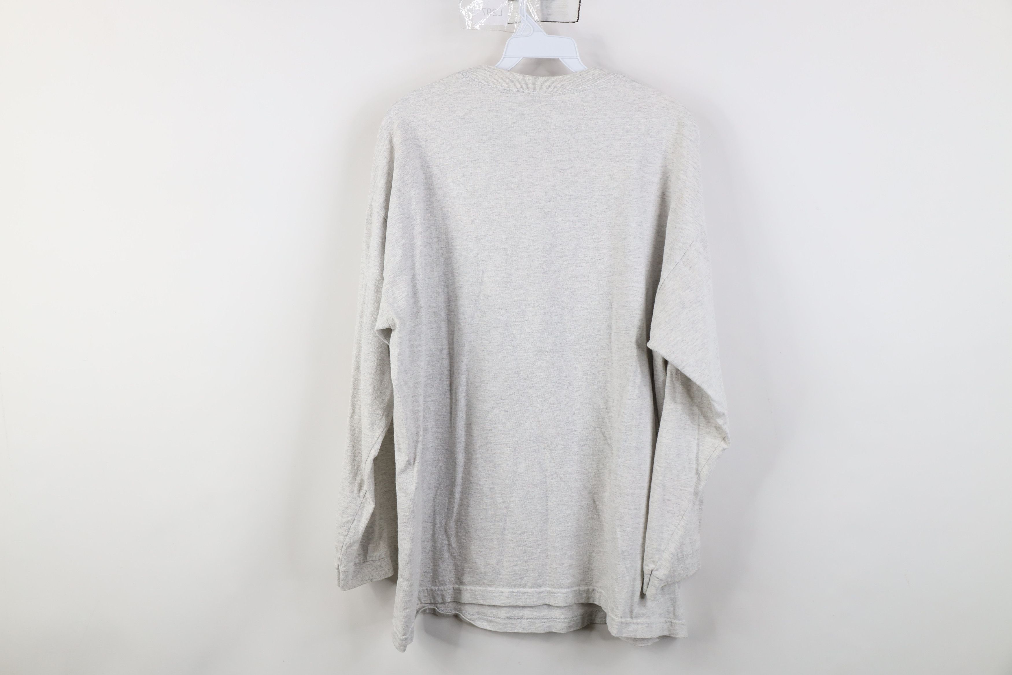 Vintage Vintage 90s Looney Tunes Taz Long Sleeve T-Shirt Gray Cotton Size US XL / EU 56 / 4 - 14 Thumbnail