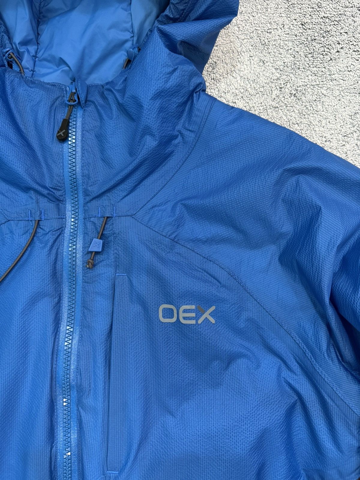 Other UK Men OEX Insulated Outdoor Jacket M Hiking Shell UK Blue Size US M / EU 48-50 / 2 - 4 Thumbnail