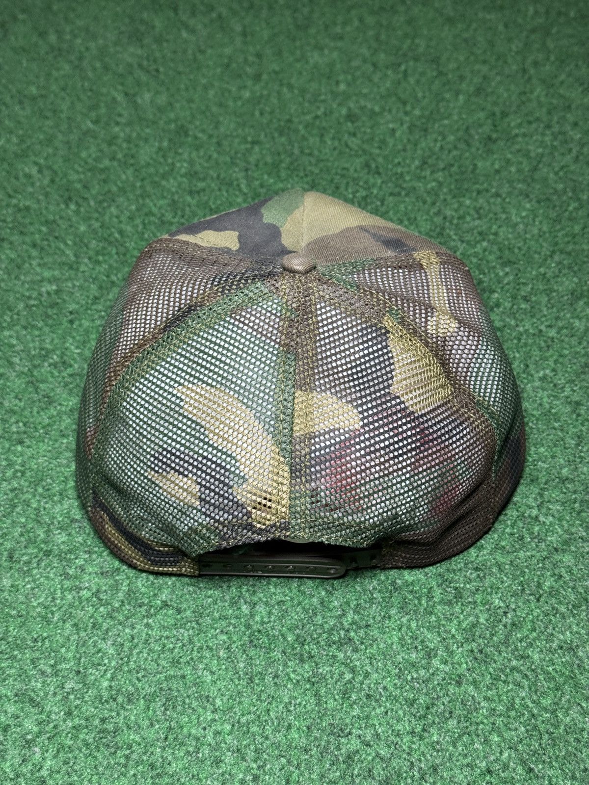 Vintage Nothwestern Rec Camo Trucker Vintage 90s Snapback Cap Hat Size ONE SIZE - 3 Thumbnail