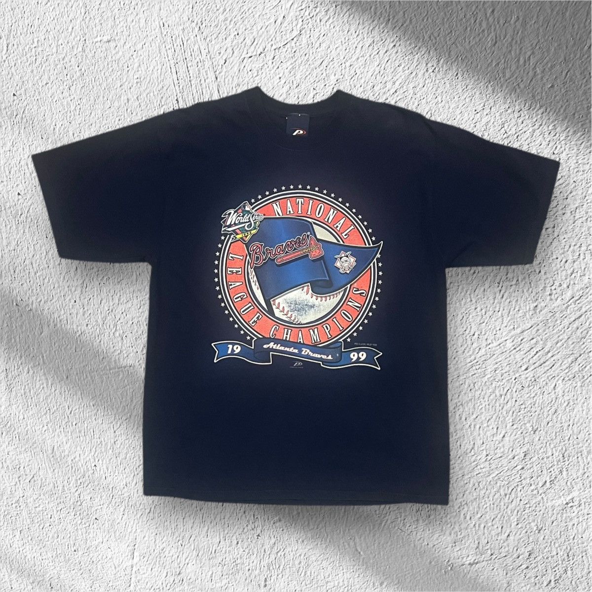 Pro Player Vintage 1999 Atlanta Braves National League Champions Shirt Size US L / EU 52-54 / 3 - 1 Thumbnail