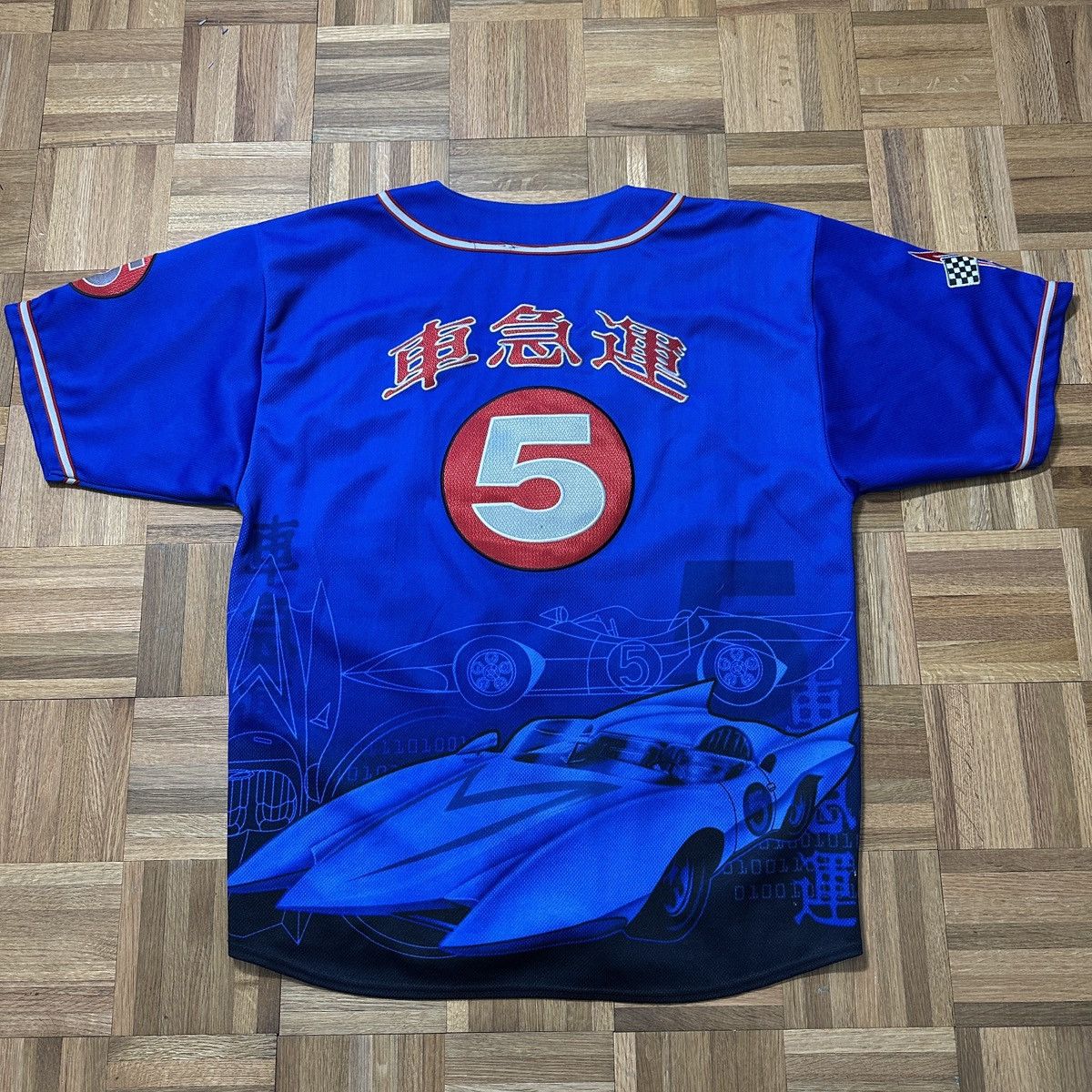 Vintage Vintage Speed Racer baseball jersey Size US XL / EU 56 / 4 - 2 Thumbnail