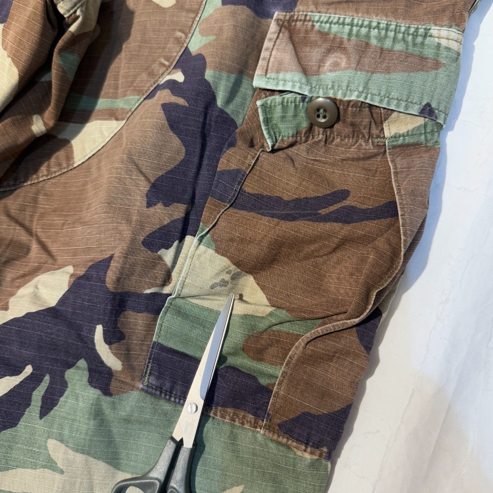 Other Trousers Woodland Camouflage Cargo Combat Pants USGI Size Me Size US 32 / EU 48 - 8 Thumbnail