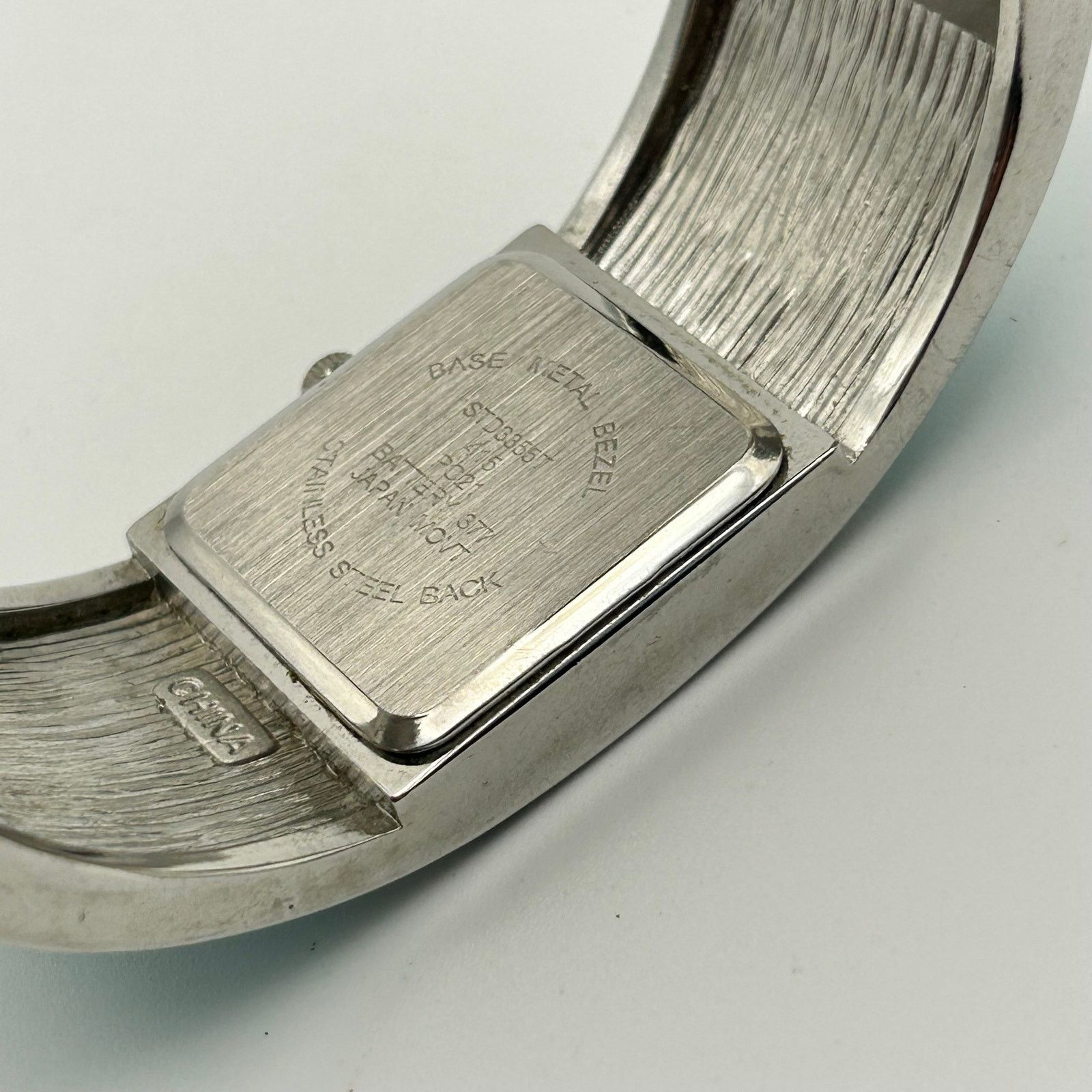 Other Studio Time Teal Silver Stainless Steel Womens Bangle Watch Size ONE SIZE - 6 Thumbnail