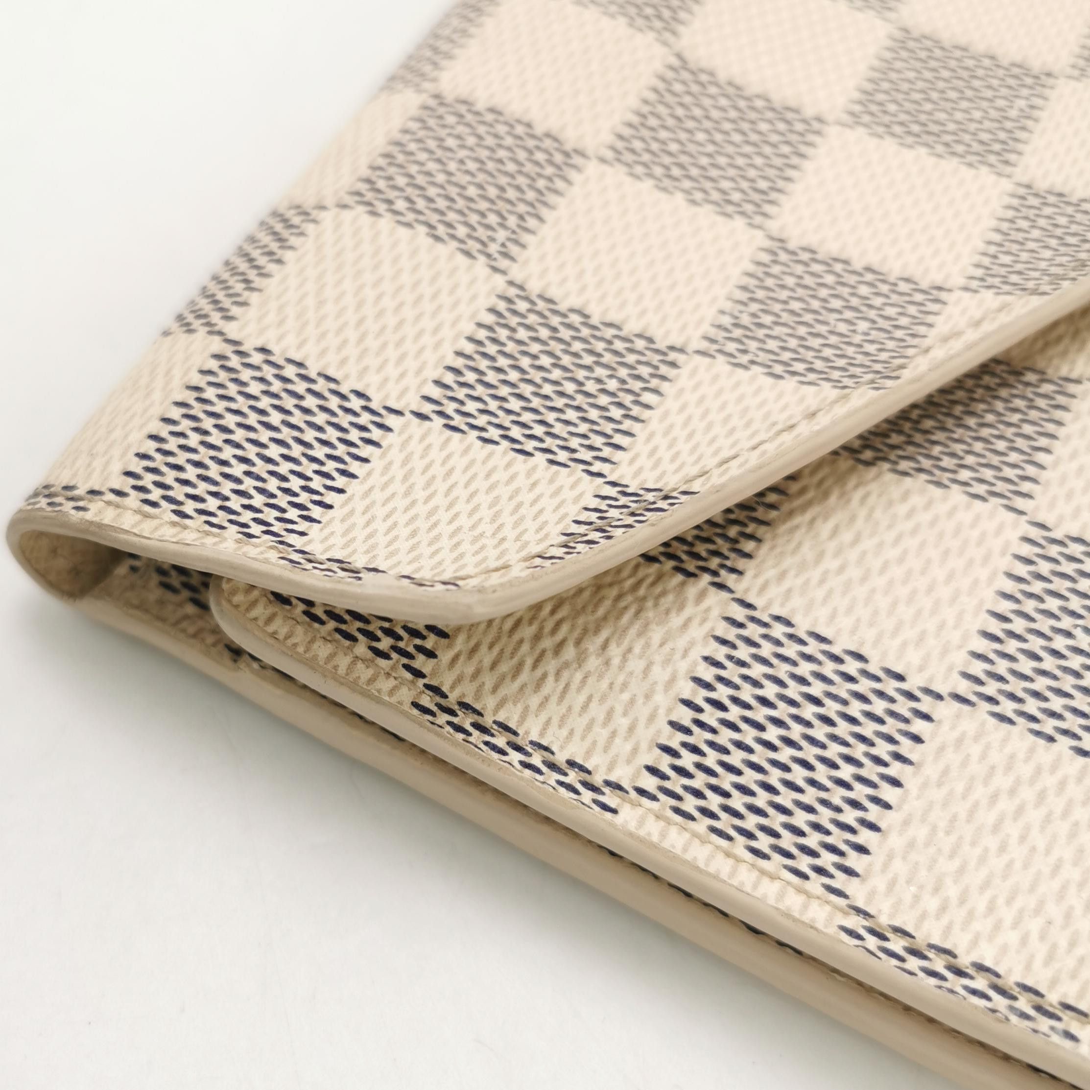 Louis Vuitton Louis Vuitton (LV) Emilie Snap Checkerboard Flap Wallet -y2 Size ONE SIZE - 7 Thumbnail