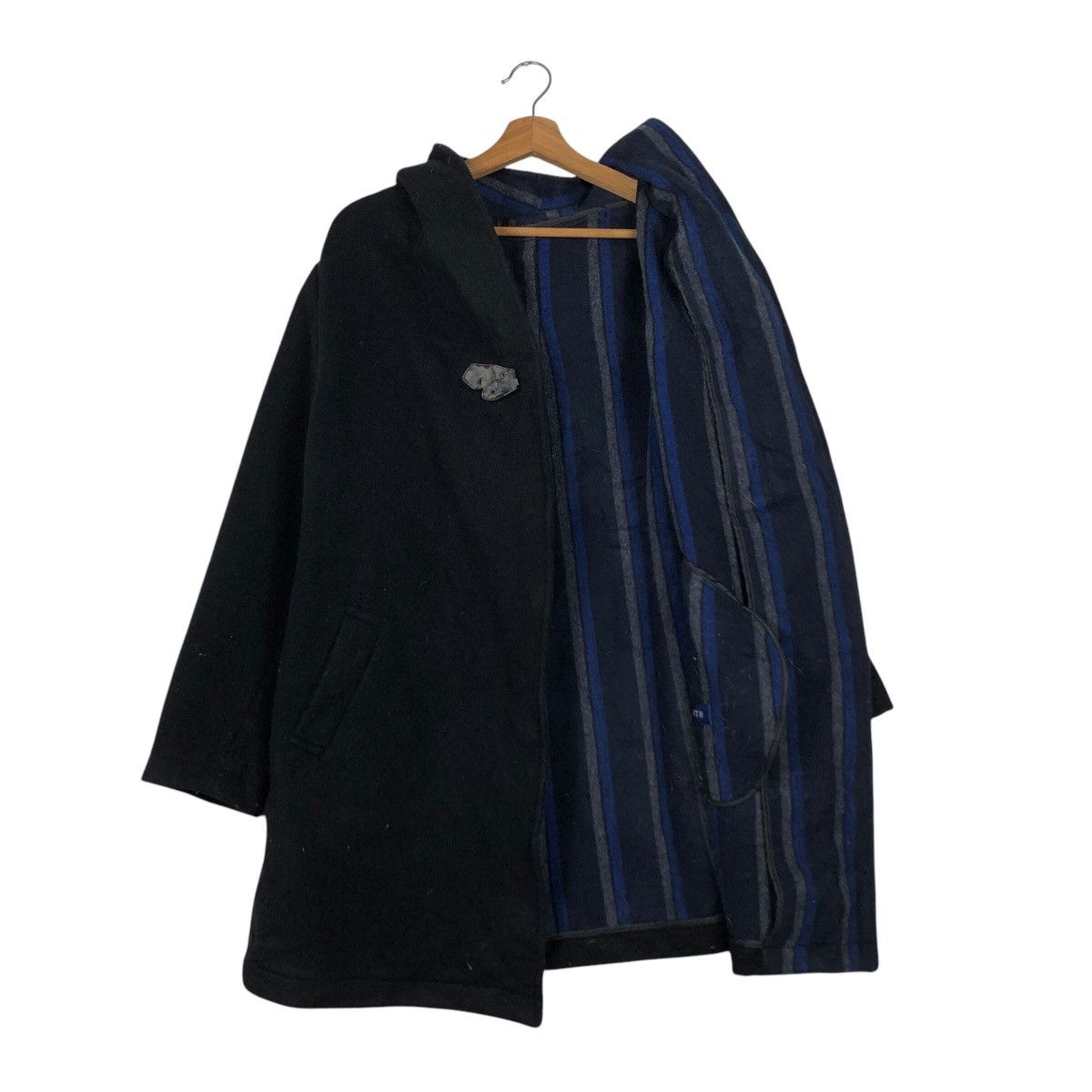 Japanese Brand 📌Vintage Wool Jacket Rich Black Keith Issey Miyake Size US M / EU 48-50 / 2 - 12 Thumbnail