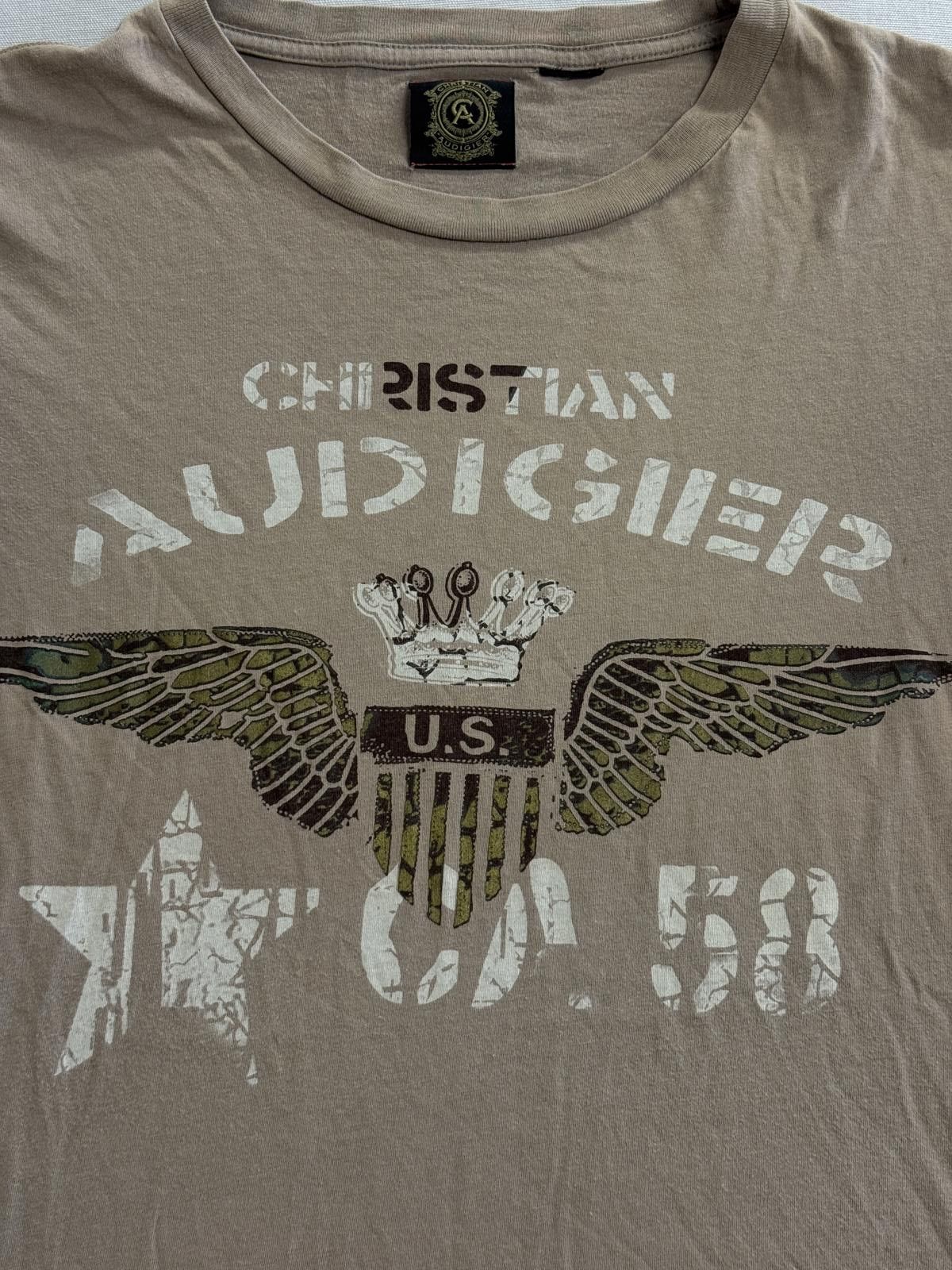 Christian Audigier Y2K Christian Audigier T-shirt Military US CA Route 58 Tee S Size US S / EU 44-46 / 1 - 4 Thumbnail