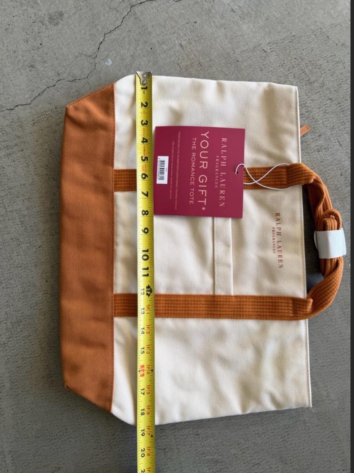 Polo Ralph Lauren Ralph Lauren / Canvas Shopping Tote Bag / Cream Brown Size ONE SIZE - 2 Thumbnail
