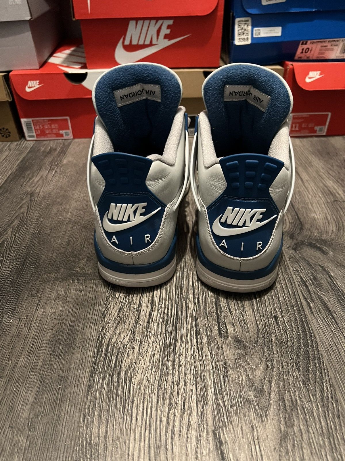 Jordan Brand Military Blue 4s 2024 Size US 10.5 / EU 43-44 - 4 Thumbnail