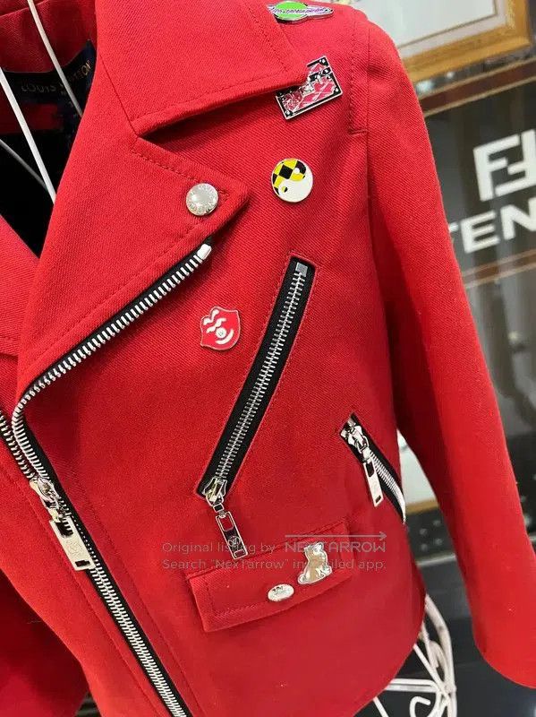 Other Louis Vuitton Red Logo Women's Jacket . Size S / US 4 / IT 40 - 3 Thumbnail