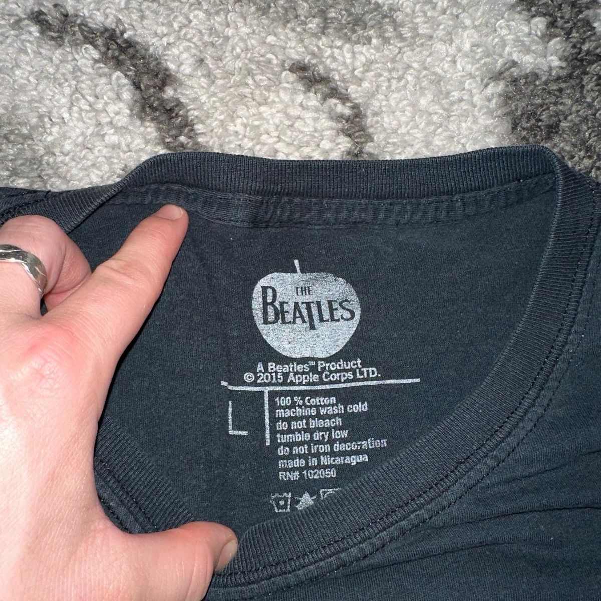 Band Tees × Vintage The Beatles Tee Size US L / EU 52-54 / 3 - 4 Thumbnail
