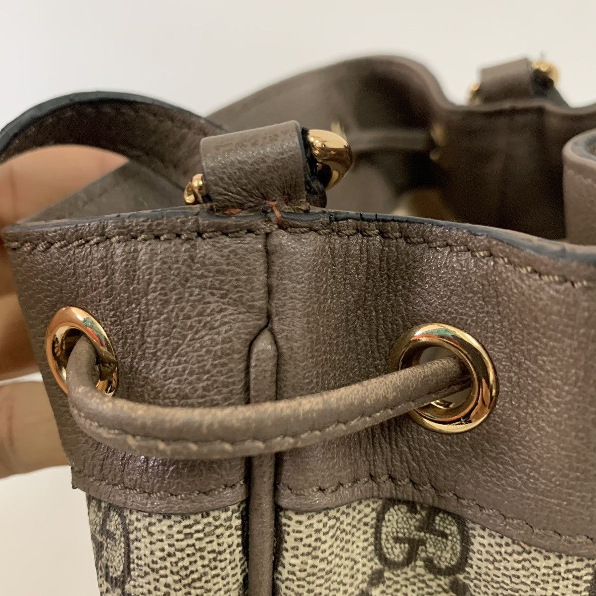 Gucci Gucci Monogram Mini Bucket Slingbag Size ONE SIZE - 8 Thumbnail