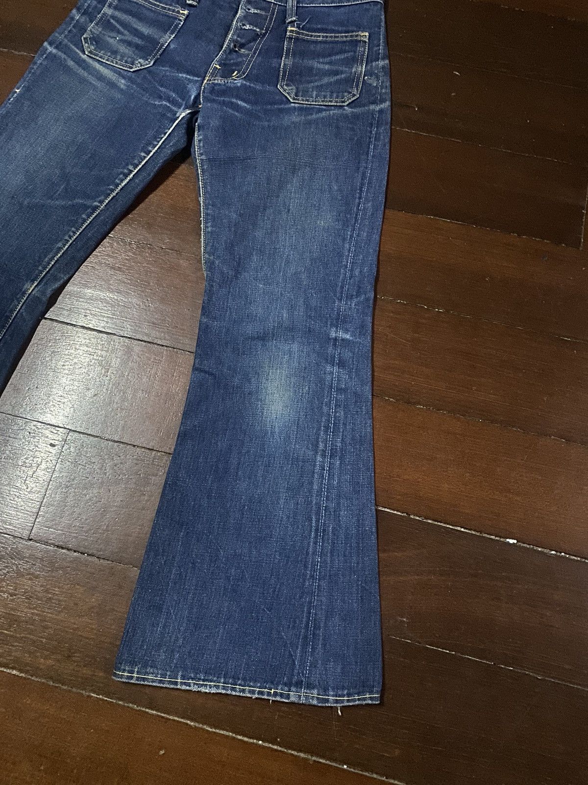 Hysteric Glamour FIRE 🔥 vintage EDWIN wide leg bootcut patch pocket Size US 30 / EU 46 - 4 Thumbnail