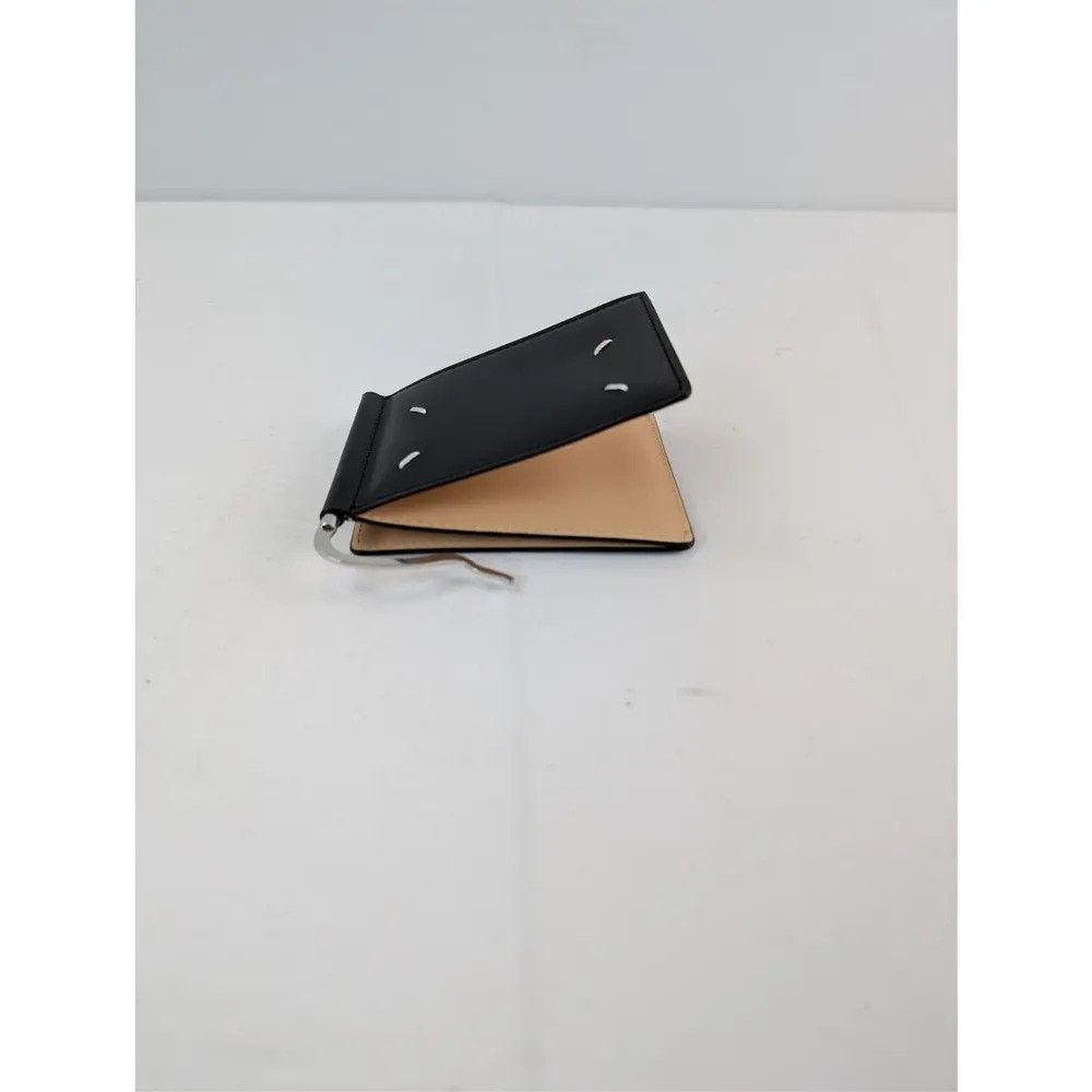 Maison Margiela o1rshd1 Q:2 / Size: OS / Four-Stitch Zipped Wallet in Black Size ONE SIZE - 8 Thumbnail