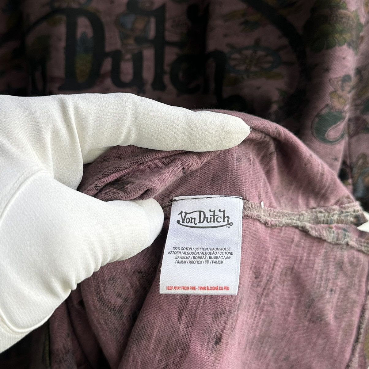 Vintage × Von Dutch VINTAGE Y2K VON DUTCH CALIFORNIA MONOGRAM TEE Size US XL / EU 56 / 4 - 9 Thumbnail