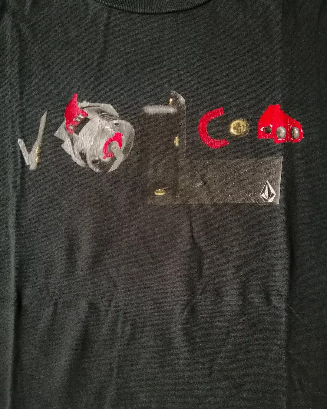 Vintage × Volcom Vintage Volcom Skateboards Parts Art Black Tees Size US L / EU 52-54 / 3 - 2 Thumbnail