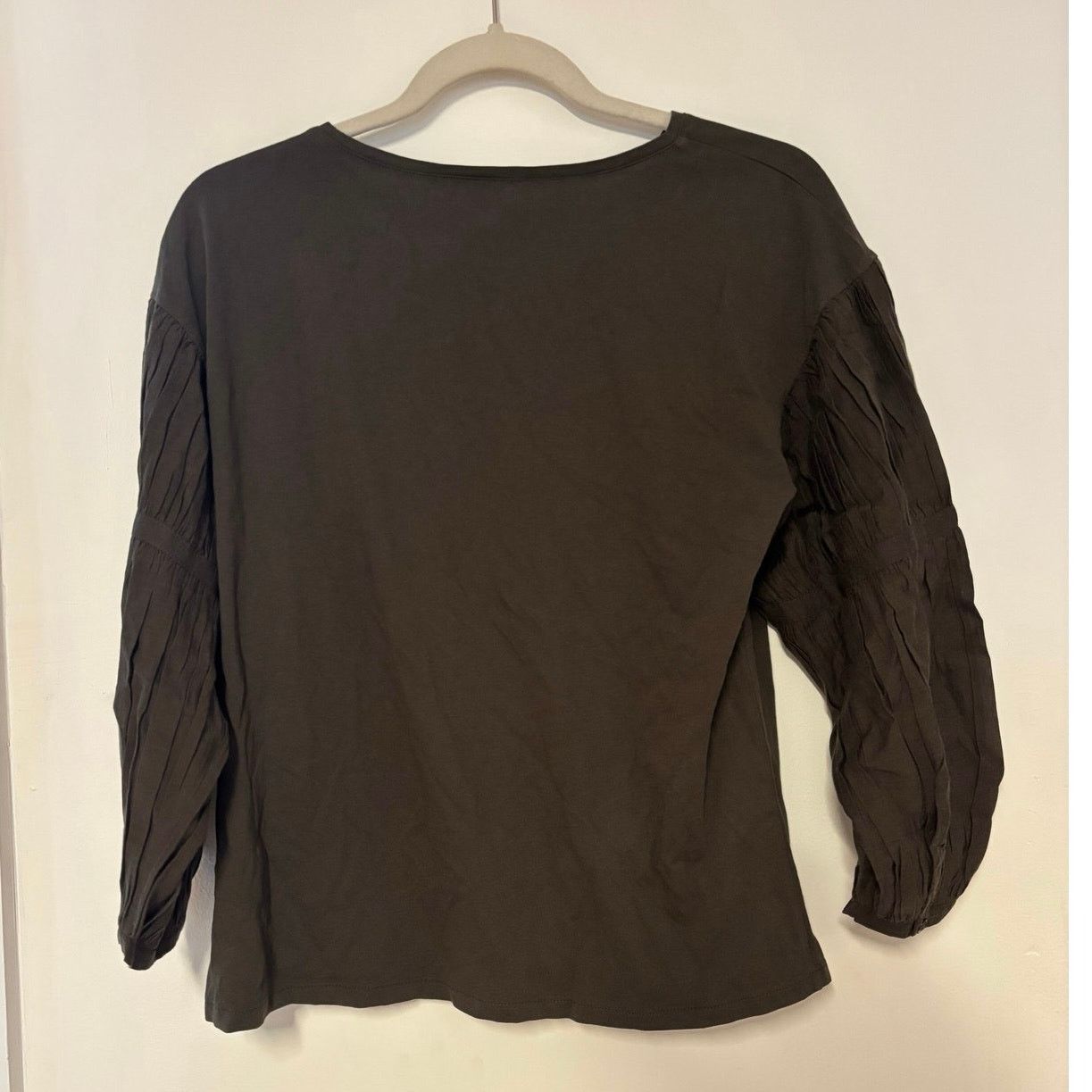Madewell NWT Madewell Puff-Sleeve Drop-Shoulder Knit Top Size Small Size S / US 4 / IT 40 - 6 Thumbnail