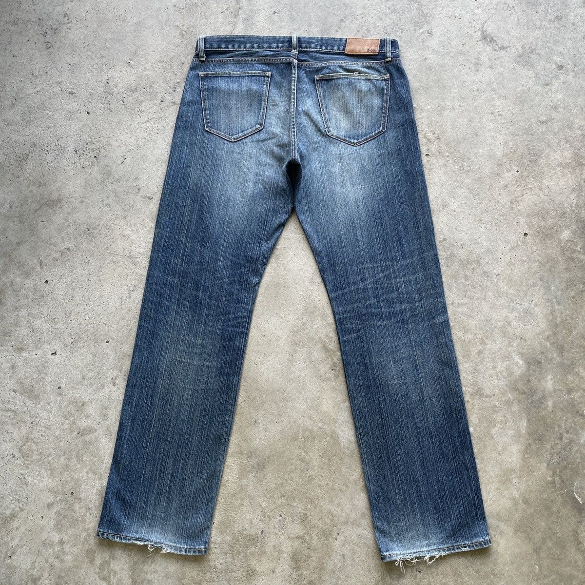 Japanese Brand Vintage Japanese Faded Jeans Denim Pants Distressed W36 Size US 36 / EU 52 - 11 Thumbnail