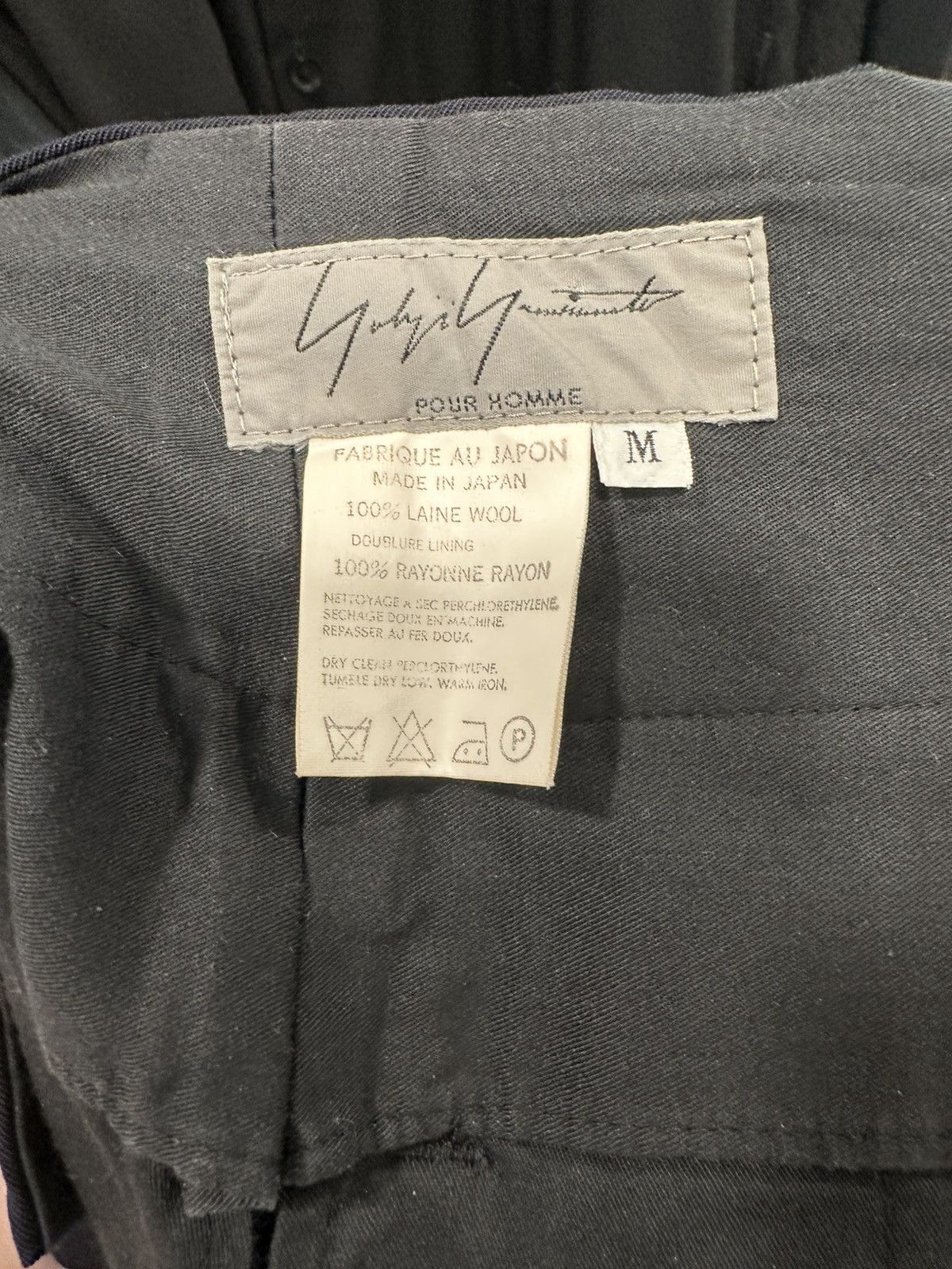 Yohji Yamamoto YYPH SS97 Pants - HU-P10-100 Size US 30 / EU 46 - 3 Thumbnail