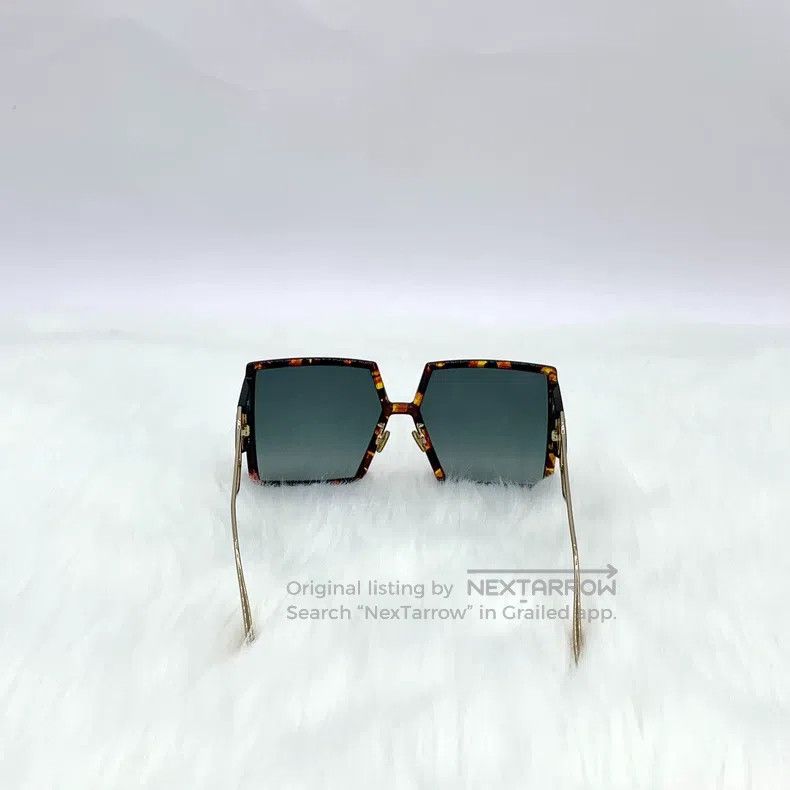 Dior Dior Gradient colour hollow CD letter design square frame Size ONE SIZE - 2 Thumbnail