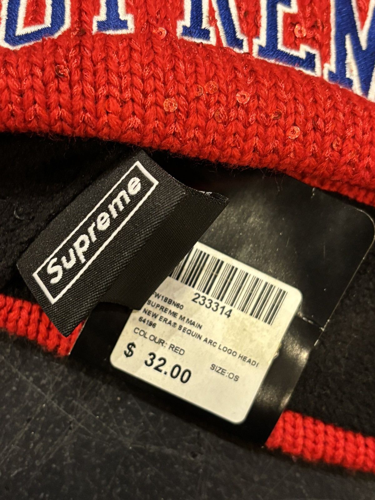 New Era × Supreme Supreme New Era Glitter Headband Size ONE SIZE - 3 Thumbnail