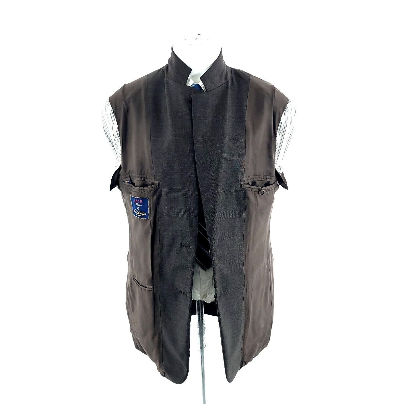Brooks Brothers Brooks Brothers 1818 Madison Wool 2 Button Suit Jacket 38R B Size 38R - 10 Thumbnail