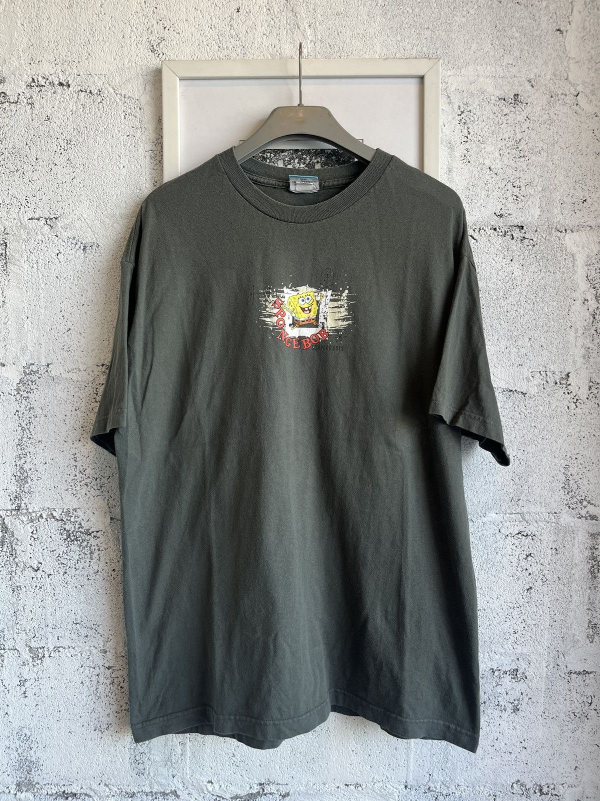 Nickelodeon × Vintage Vintage SPONGE BOB SquarePants 2001’s T-shirt Size US XL / EU 56 / 4 - 2 Thumbnail