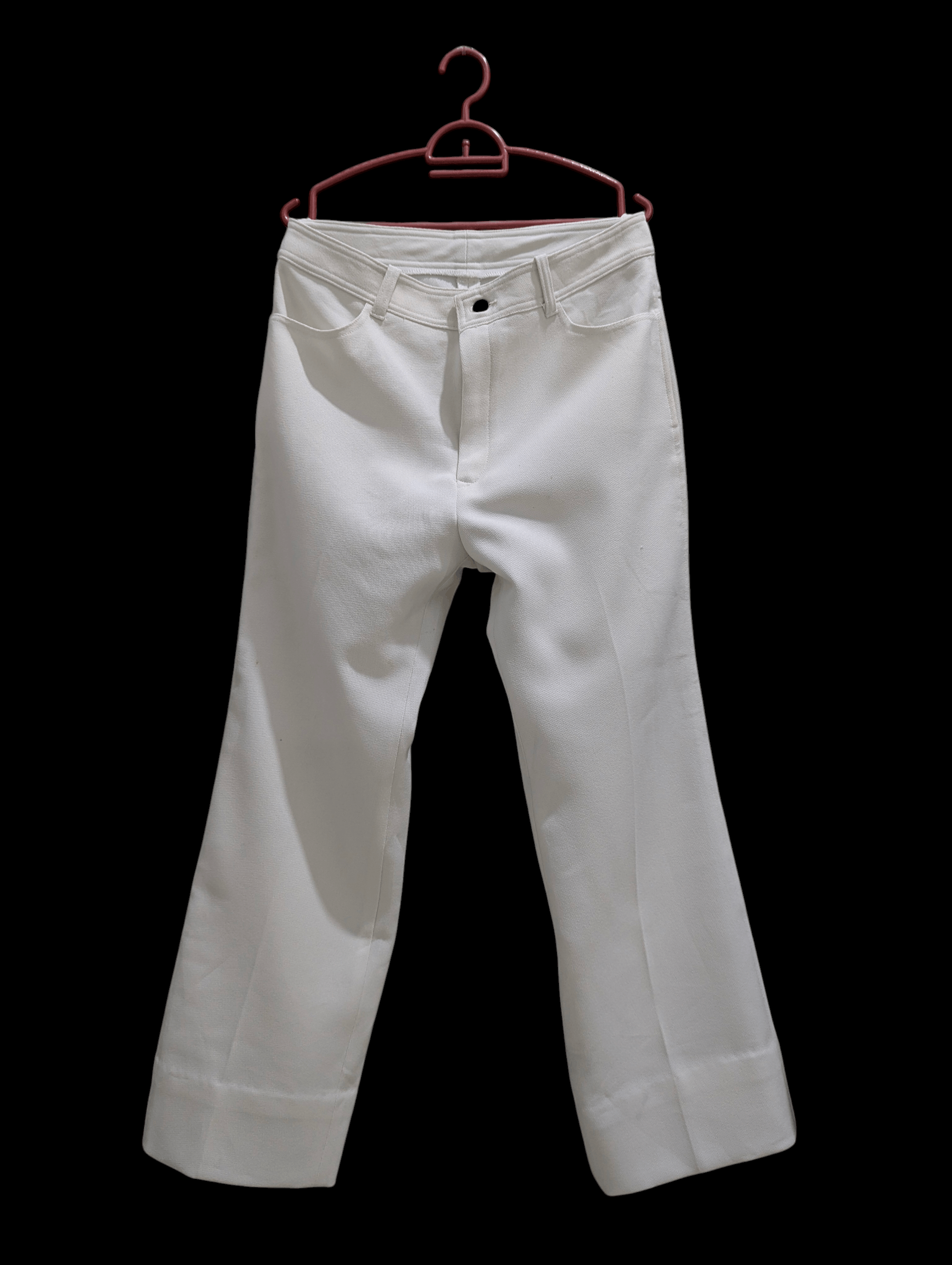 Other Vintage White pants sta-prest style Size 32" / US 10 / IT 46 - 1 Thumbnail