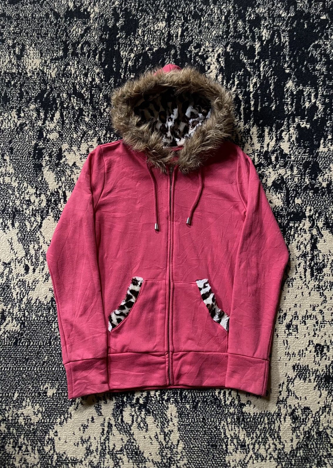 Japanes colza fur hoodie