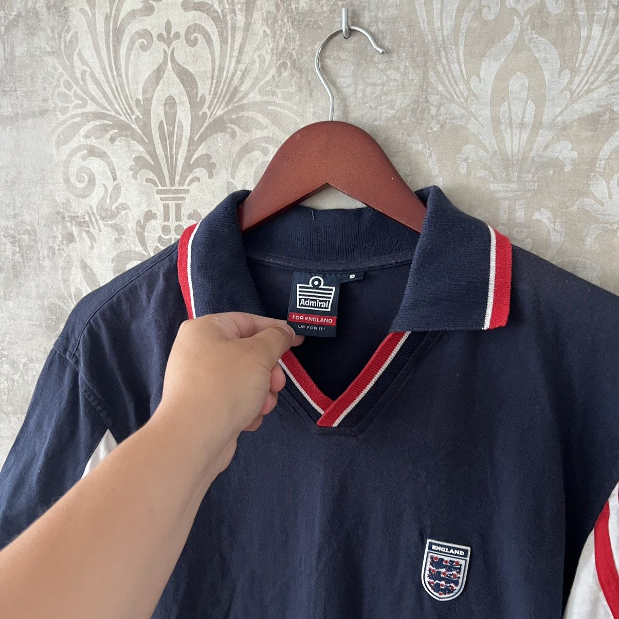 Vintage Vintage Admiral England Polo Shirt Football soccer Size US S / EU 44-46 / 1 - 3 Thumbnail