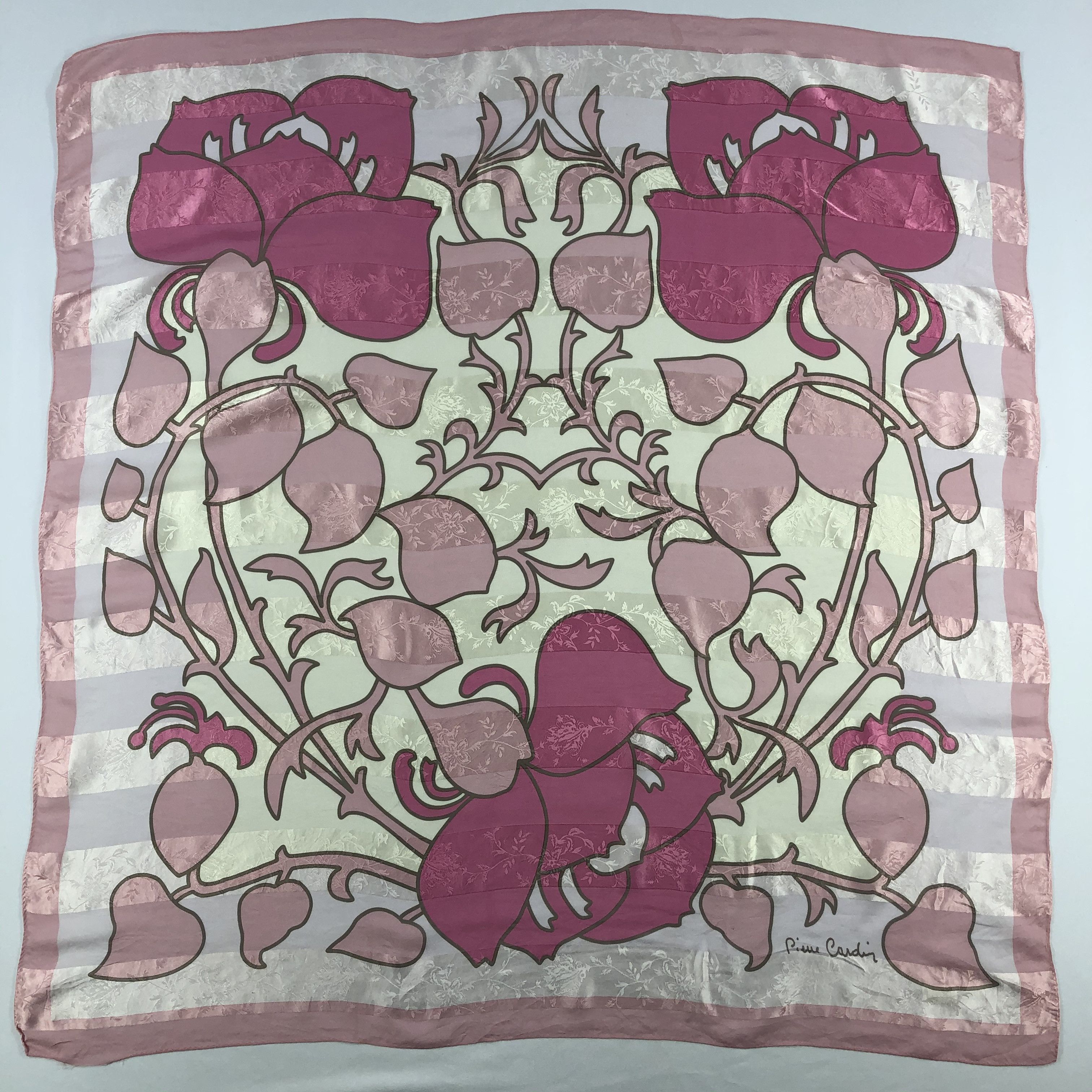 Pierre Cardin Vintage Pierre Cardin Silk Scarf Size ONE SIZE - 2 Thumbnail