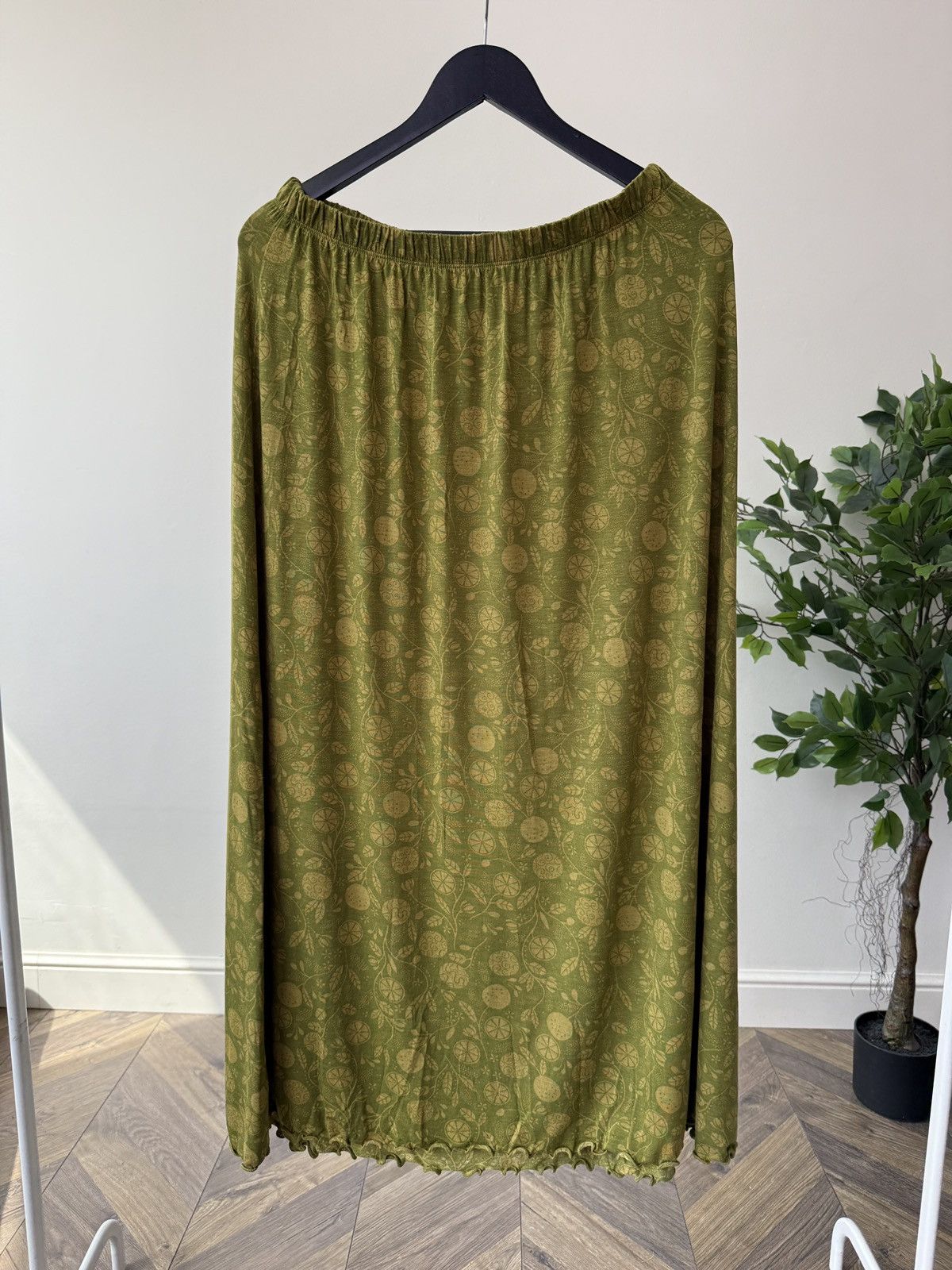 Gudrun Sjoden Vintage Gudrun Sjoden Green A-Line Midi Skirt Womens Size M / US 6-8 / IT 42-44 - 10 Thumbnail