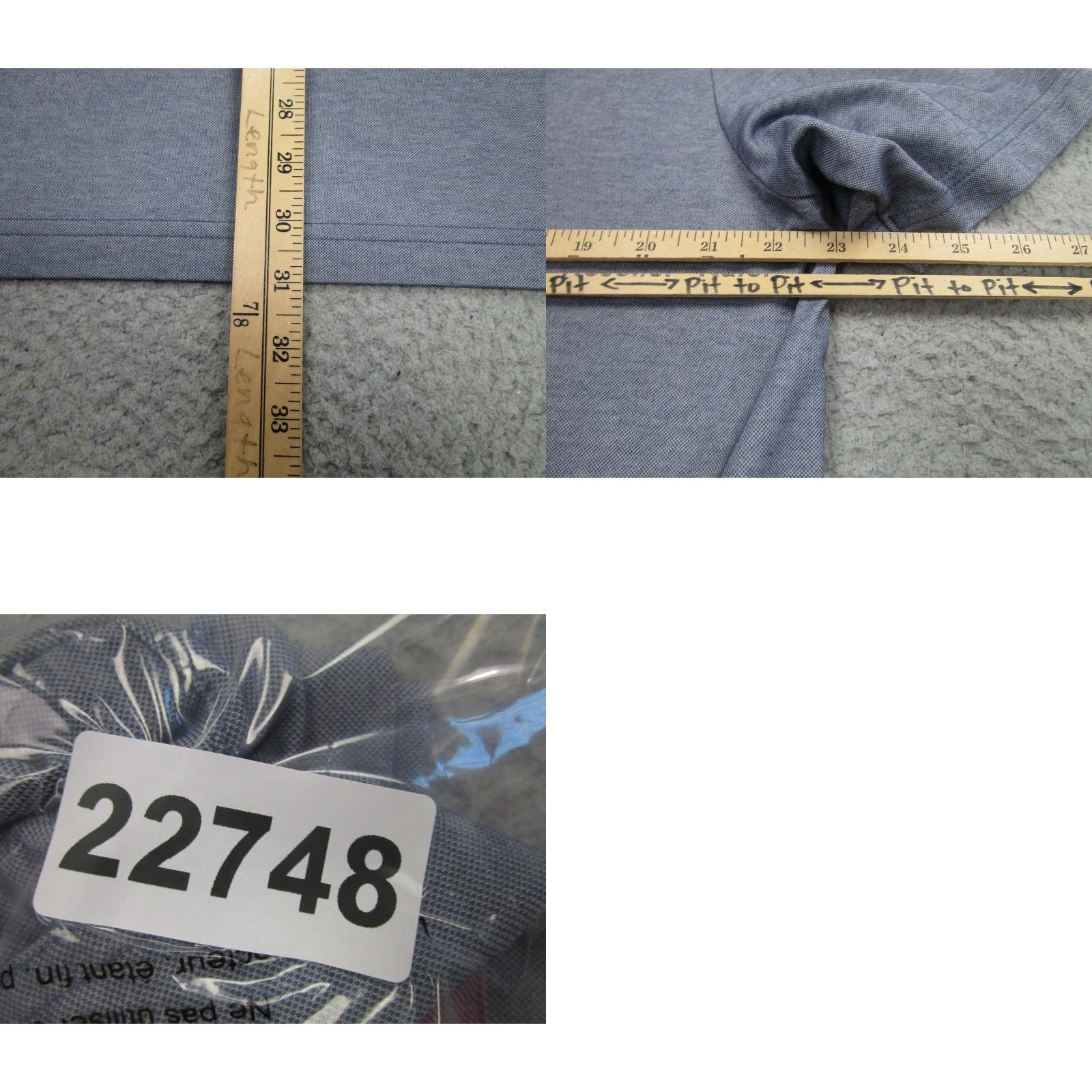 TravisMathew TravisMathew Polo Shirt Mens XL Blue Contrast Pocket Pima Cotton Golf Casual Size US XL / EU 56 / 4 - 8 Thumbnail