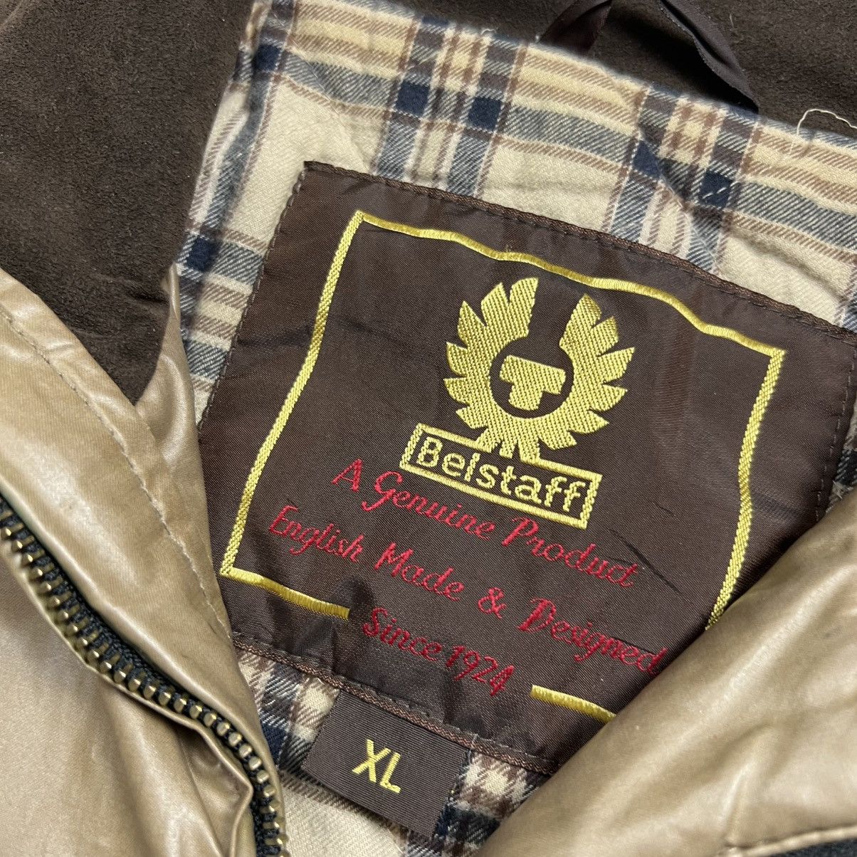 Belstaff 00s Belstaff Vintage Military Leather Bomber Jacket Size US XL / EU 56 / 4 - 6 Thumbnail