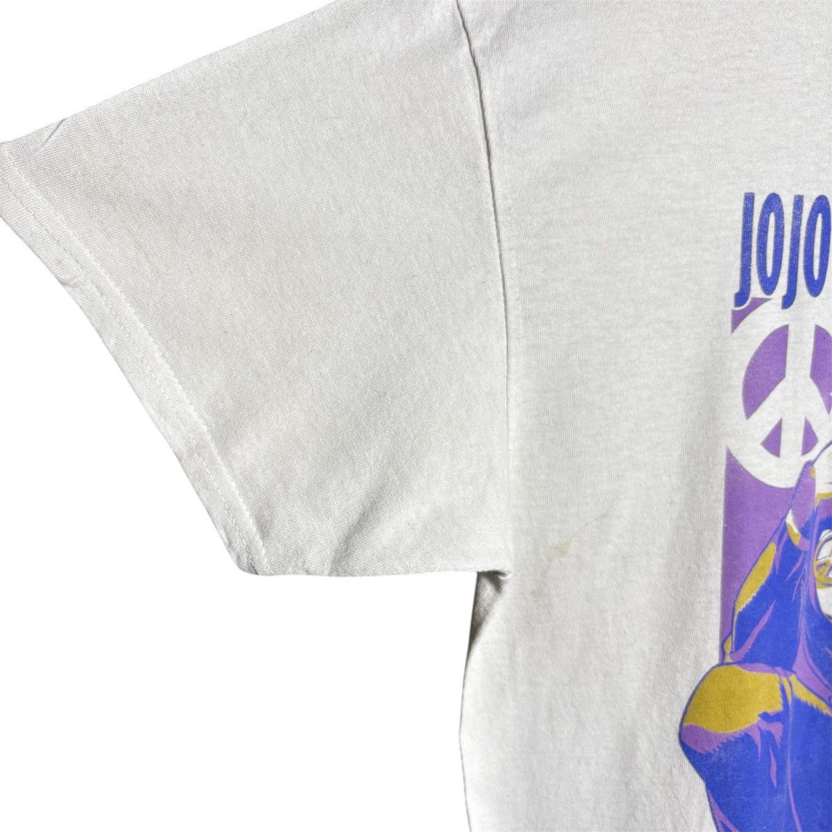 Anime Rare Jojo’s Bizarre Adventure Josuke Anime Tee / Vintage Y2K Size US L / EU 52-54 / 3 - 6 Thumbnail