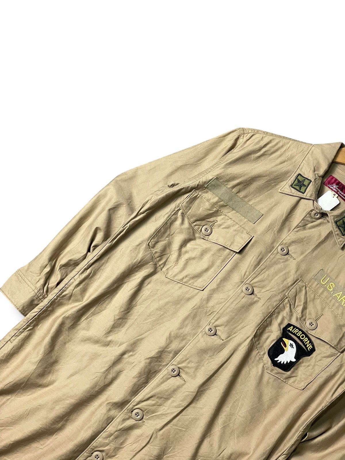 Avirex × Japanese Brand × Vintage AVIREX US ARMY Long Dress Jacket (100) Size M / US 6-8 / IT 42-44 - 4 Thumbnail