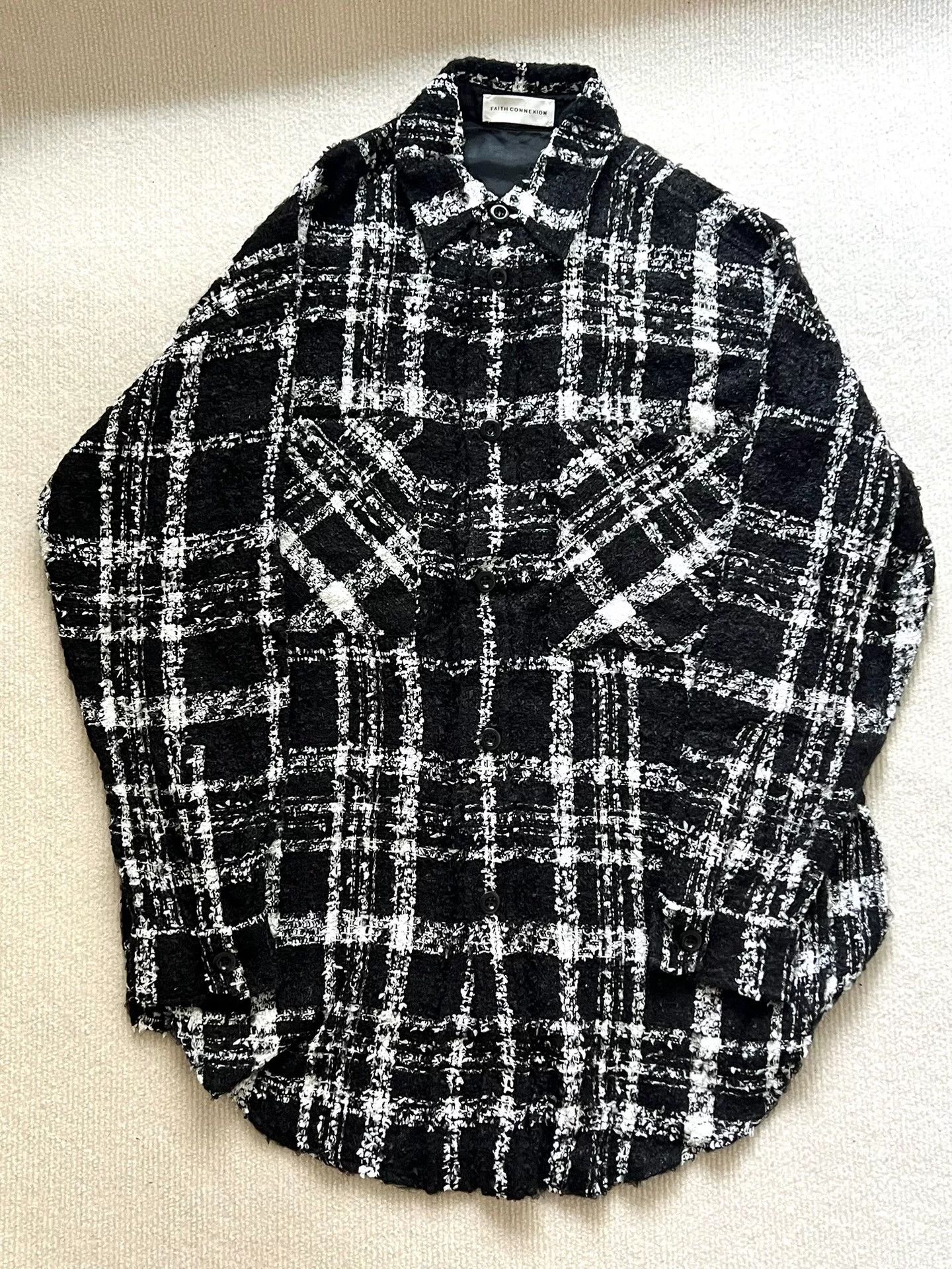 Faith Connexion FaithConnexion Black White Shirt Size XS / US 0-2 / IT 36-38 - 1 Thumbnail