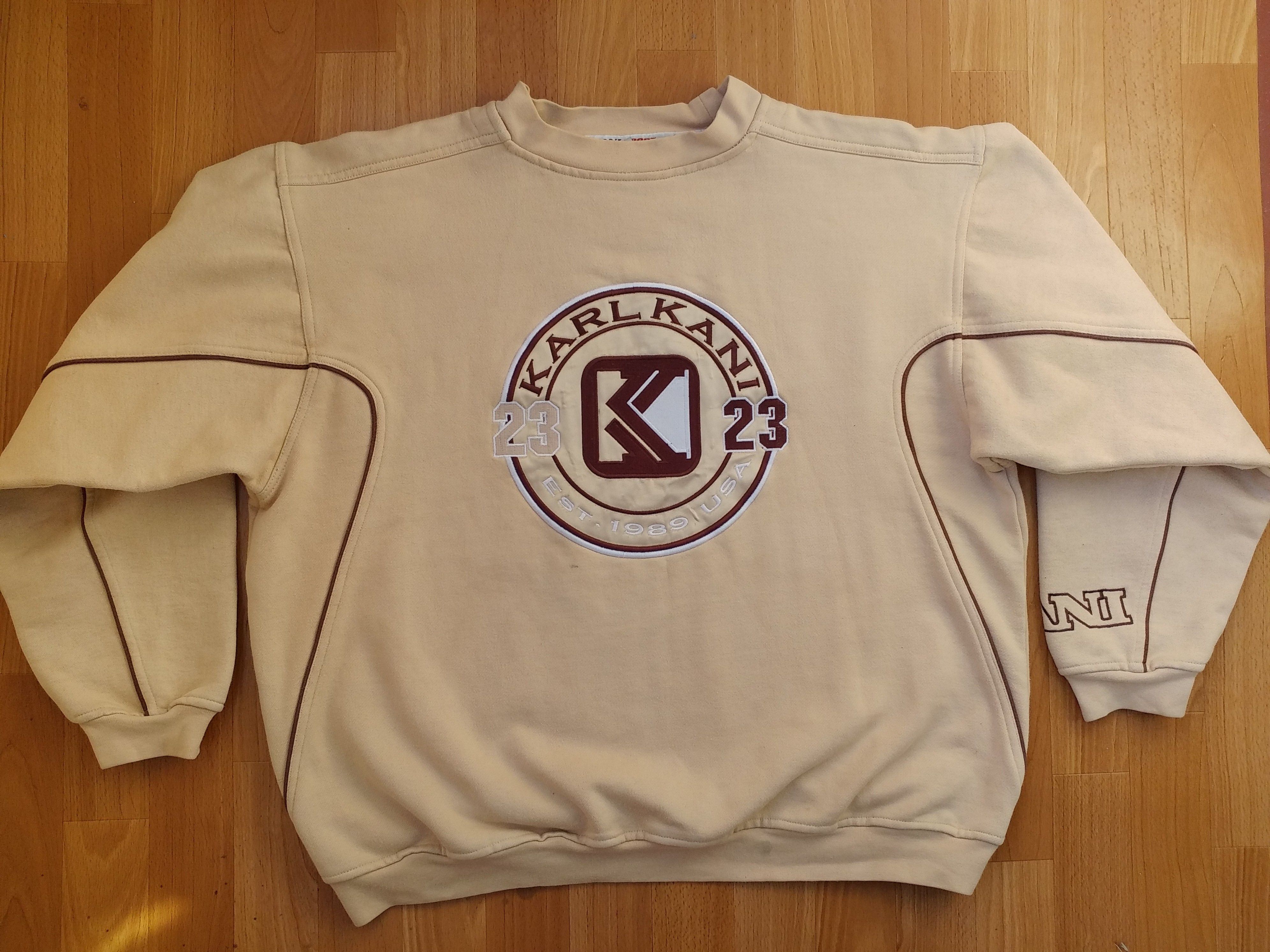 Karl Kani KARL KANI sweatshirt, vintage 90s hip hop, skater size L Size US L / EU 52-54 / 3 - 8 Thumbnail
