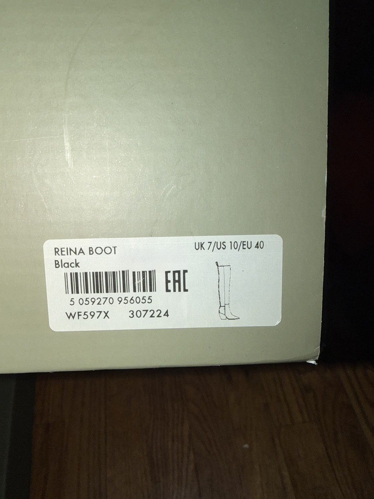 Allsaints All saints knee high reina boots Size US 10 / IT 40 - 6 Thumbnail