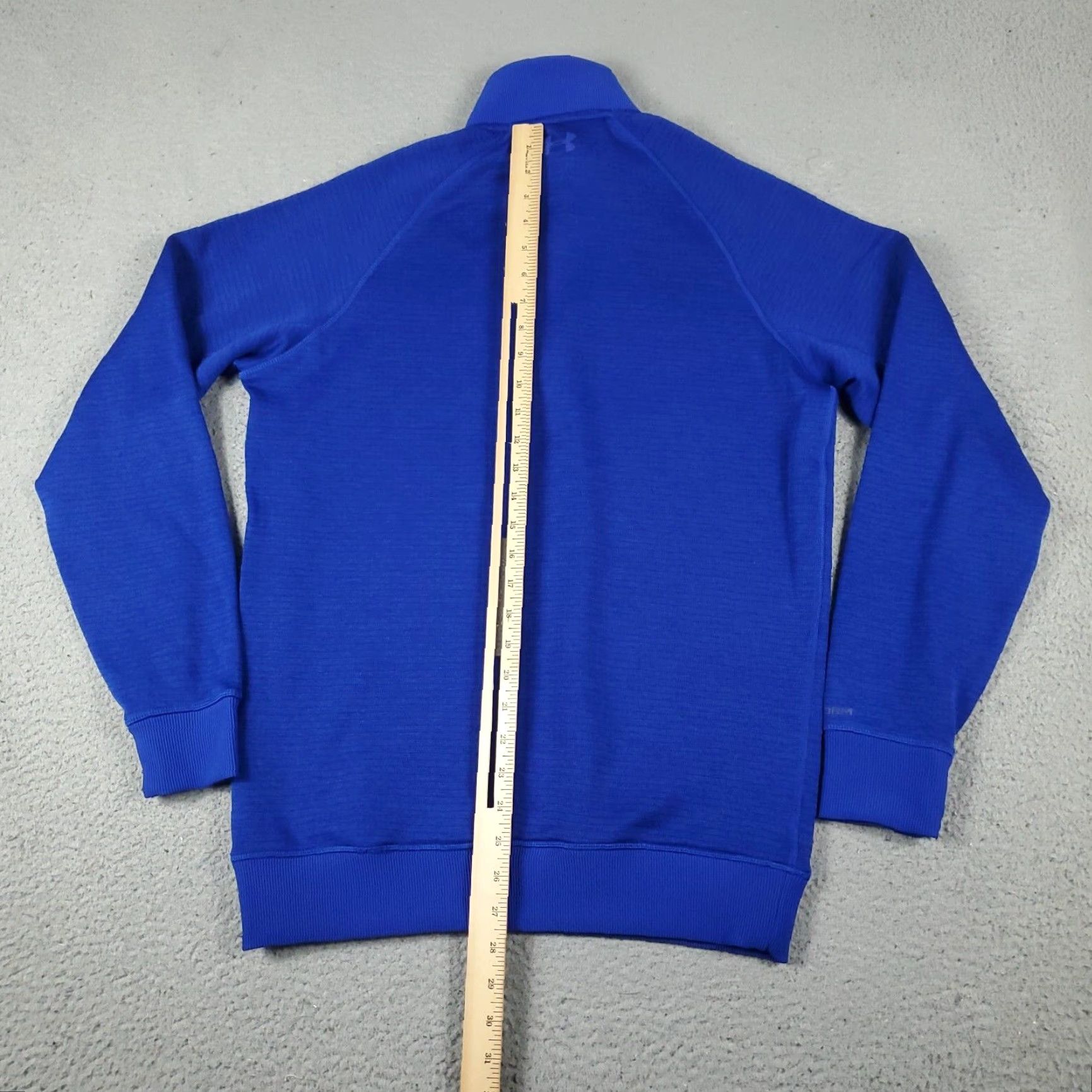 Under Armour Under Armour Coldgear Pullover Sweater Mens Medium Blue 1/4 Zip Long Sleeve Size US M / EU 48-50 / 2 - 6 Thumbnail