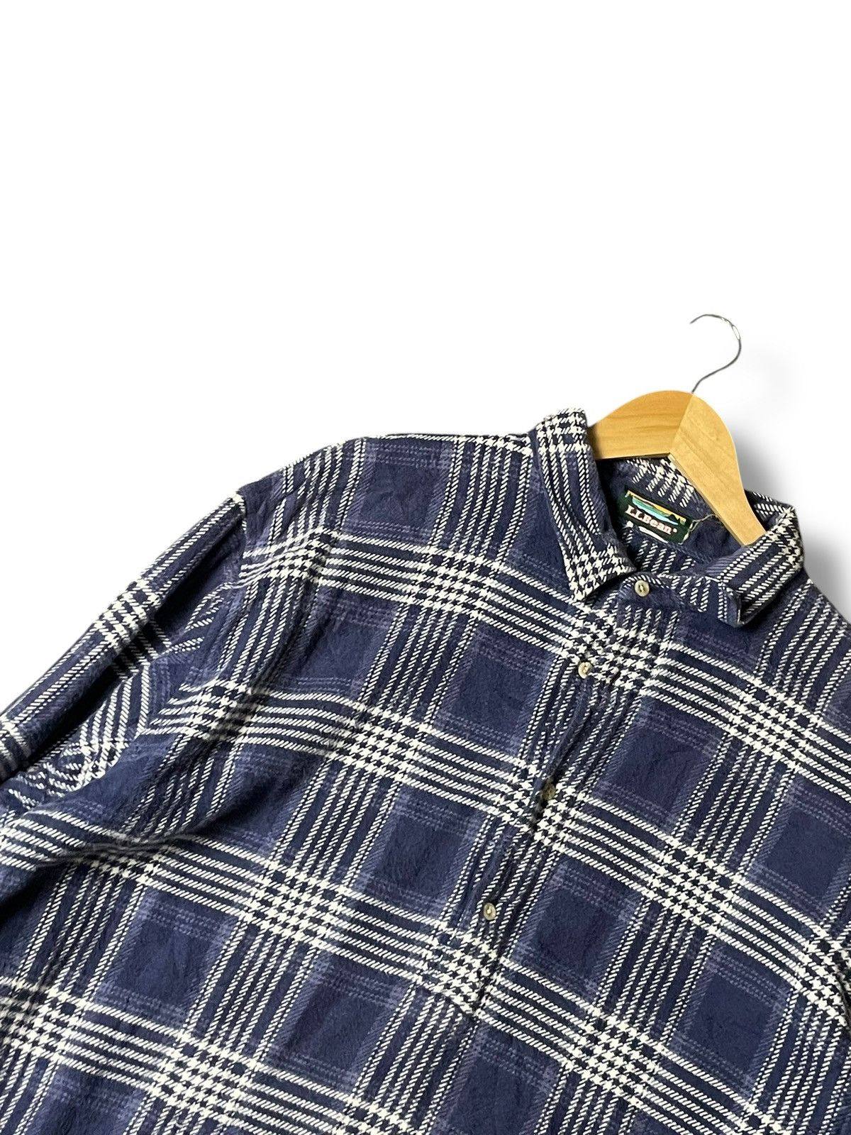 Japanese Brand × L.L. Bean × Vintage Vintage L.L Bean Checked Pullover Shirt (72) Size US L / EU 52-54 / 3 - 2 Thumbnail