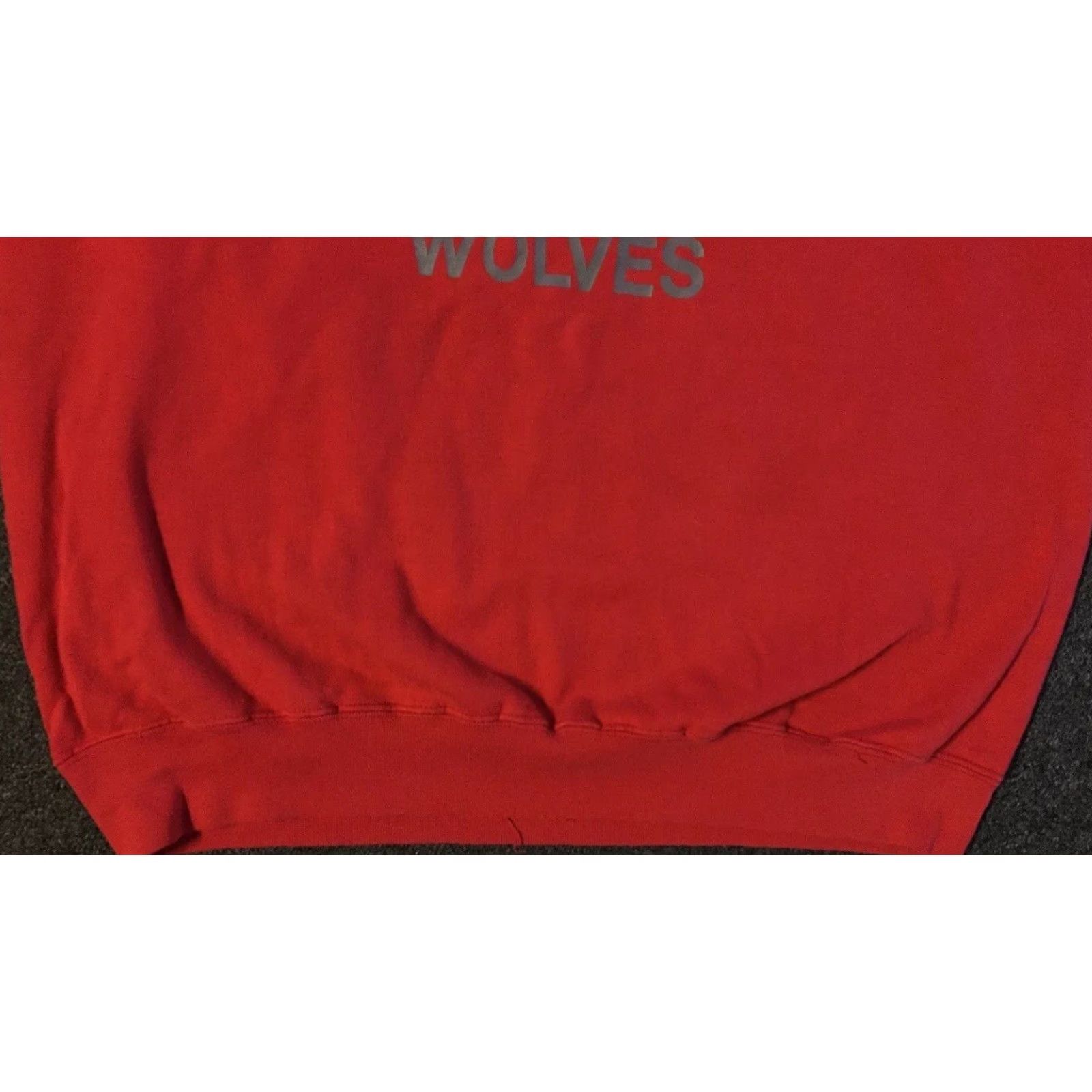 Vintage VINTAGE Van Nuys High School Faded Sweatshirt S Red 80s 70s College Sports Track & Field Pullover Hoodie Mens Size S Size US S / EU 44-46 / 1 - 3 Thumbnail