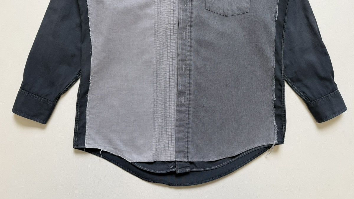 Maison Margiela S/S 04 ⓪ ① ⓪ Thrashed Artisanal Reworked Shirt Size US M / EU 48-50 / 2 - 14 Thumbnail