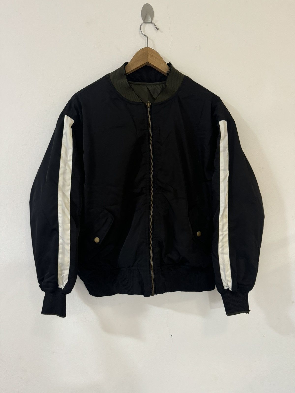 Japanese Brand × Vintage Vintage INGNI Reversible Bomber Jacket Size US M / EU 48-50 / 2 - 1 Thumbnail
