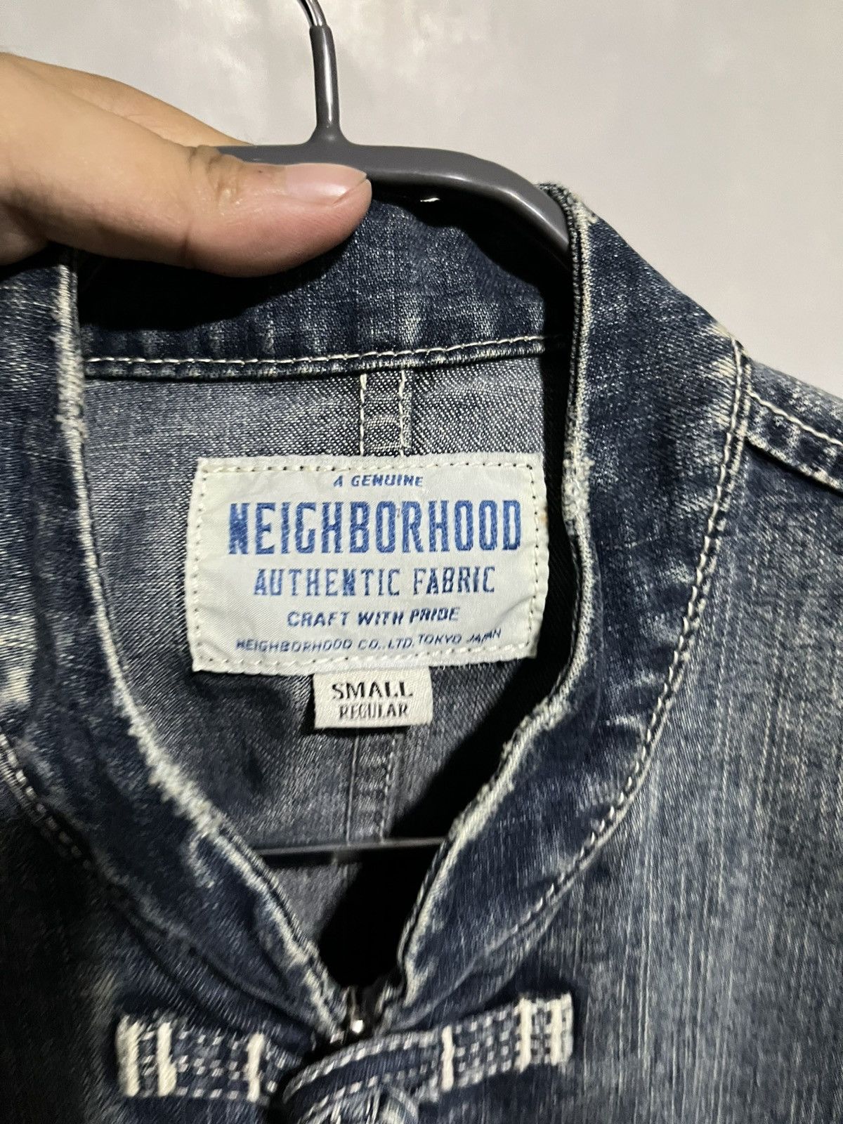Neighborhood Neighborhood KF Denim Jacket Size US S / EU 44-46 / 1 - 4 Thumbnail