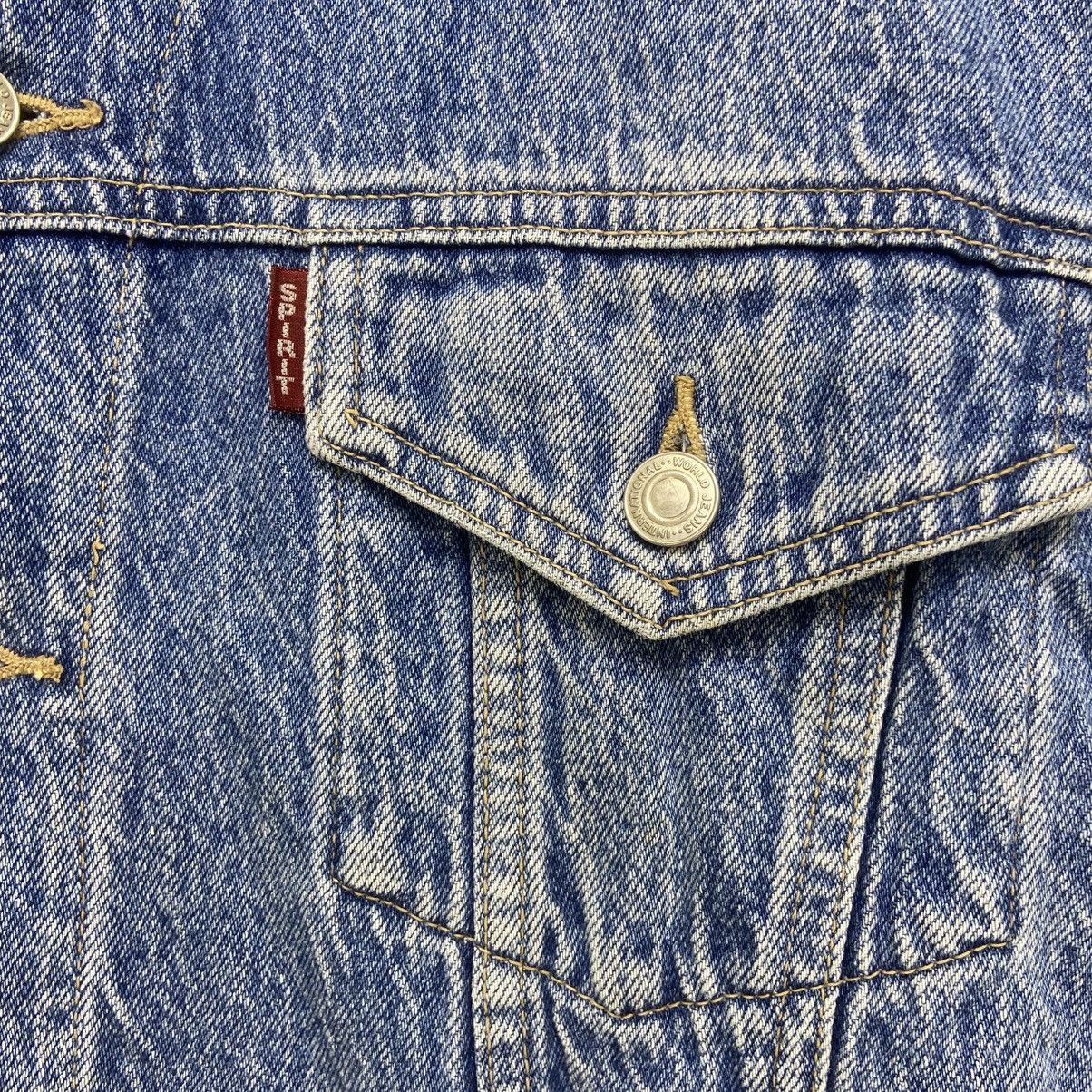 Big John Vintage Big John Spirit Stone Wash Denim Trucker Jacket Size US S / EU 44-46 / 1 - 6 Thumbnail
