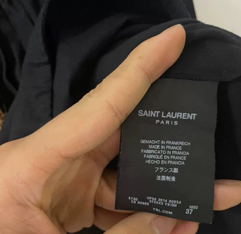 Saint Laurent Paris Saint Laurent Paris 15ss runway style fireworks shirt-2506 Size US S / EU 44-46 / 1 - 3 Thumbnail