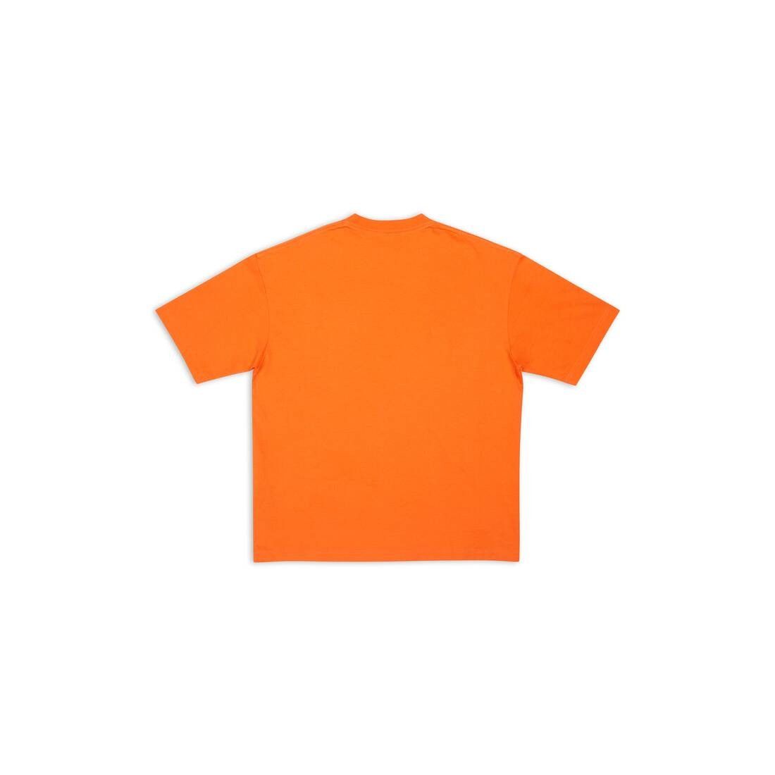 Balenciaga o1mt1gz0724 BB Corp T-Shirt Medium Fit in Orange Size US S / EU 44-46 / 1 - 7 Thumbnail