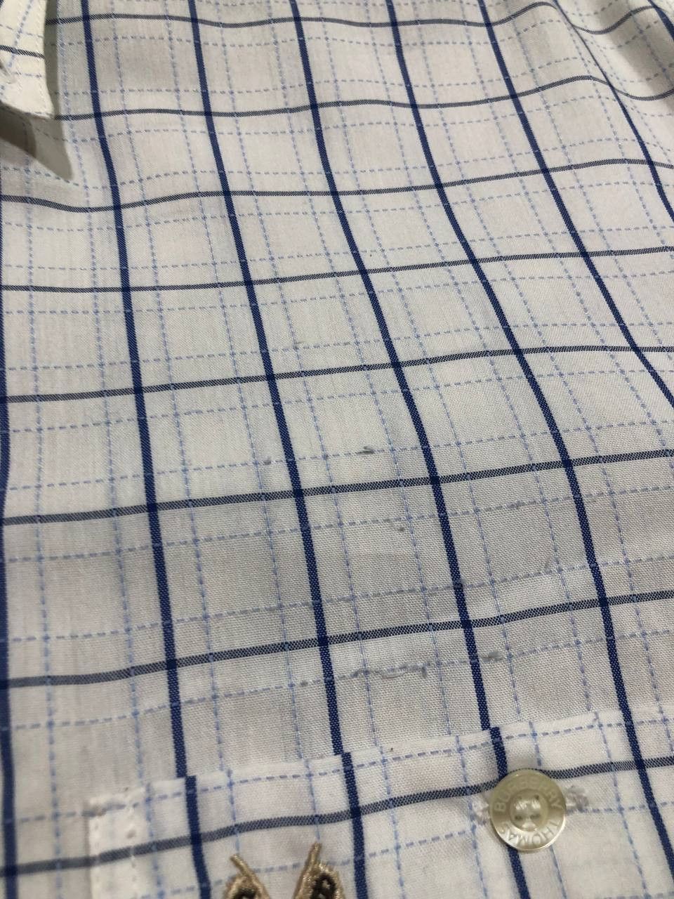 Burberry Thomas Burberry Check Shirt Embroidered Logo Size US M / EU 48-50 / 2 - 8 Thumbnail