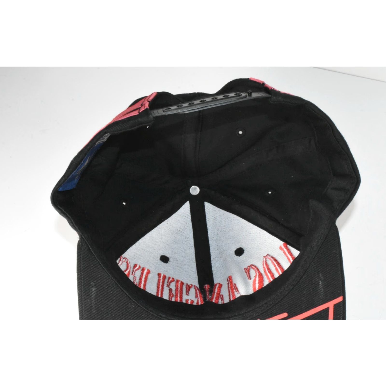 Vintage VINTAGE Los Angeles Adjustable Premium Flat Brimmed Hat Cap VTG Rare Snapback - Men - Flexfit Cap - Black/Red - Cotton - Casual - Size Adjustable Size ONE SIZE - 7 Thumbnail
